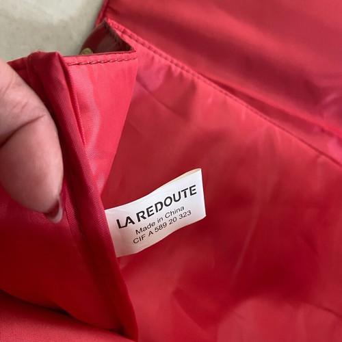 Bag large red handbag like new
