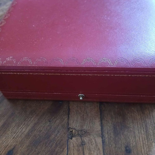 Cartier large necklace box used