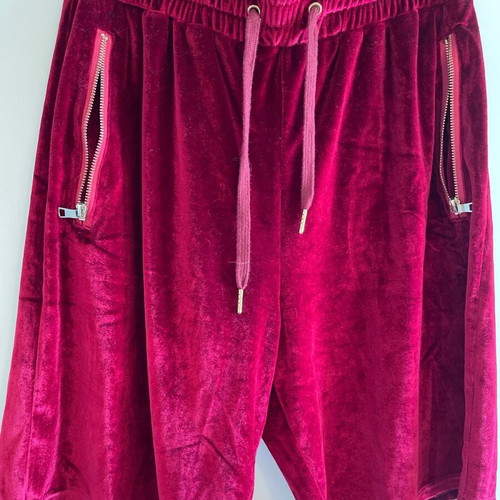 Rabone UK velvet wide bermuda shorts Medium like new