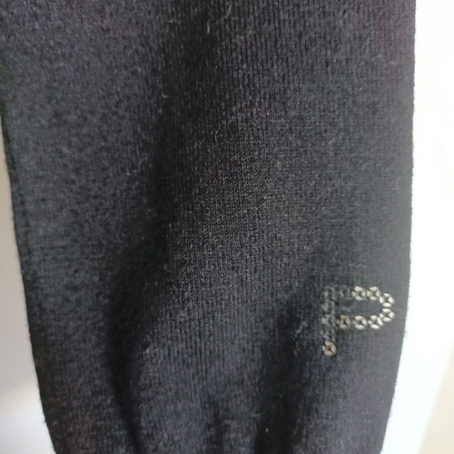 Pinko knitted dress used, black, size S