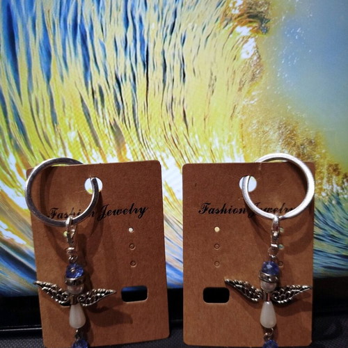 Handmade angel key holder new