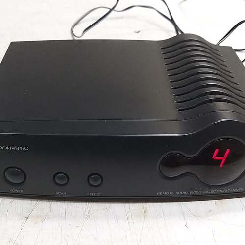 AV selector 4 channels with remote like new model AV-414RY/C