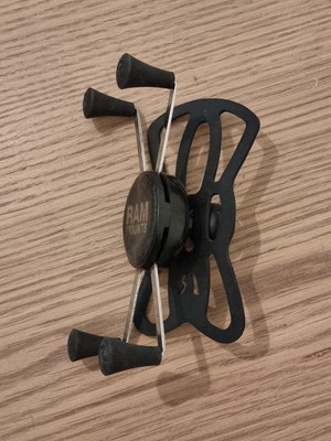 Ram Mounts X-grip phone/tablet holder used with elastic strap
