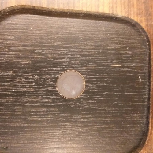 Cheese serving board used with knife, from the '60s