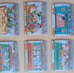 Stamps used, pack
