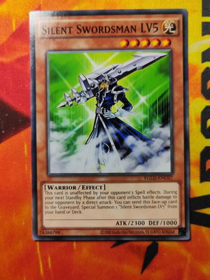 Silent Swordsman LV5 YGLD Yu-Gi-Oh! new