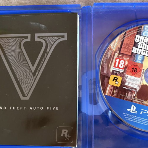Grand Theft Auto V PS4 game