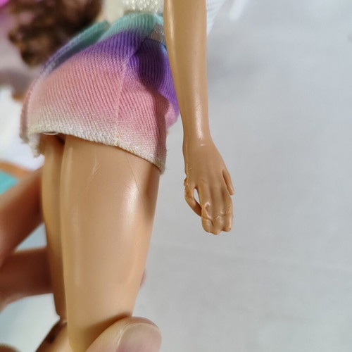 Barbie toys used, dolls, dollhouse, car, parts set