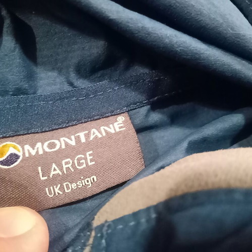 Montane Lite Speed jacket like new, size L, blue