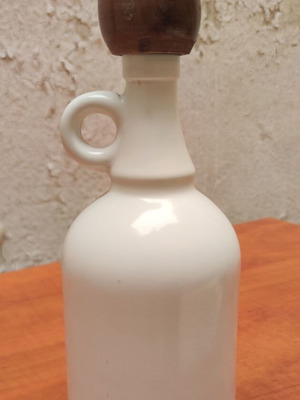 Metaxa Ouzo Ceramic Decanter vintage 1980 with original stopper, like new