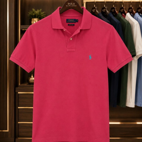 Polo Ralph Lauren shirt, pink, slim fit, unisex