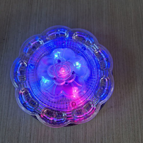 Light effect device with white light, new, battery operated