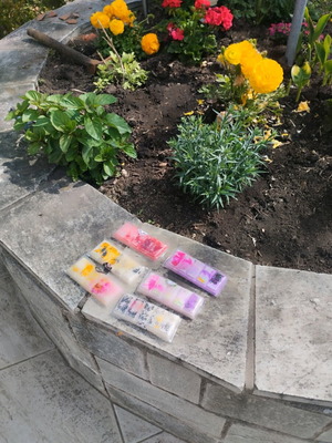 Αρωματικές μπάρες για καυστήρα σαν καινούργιες από φυτικό κερί σόγιας