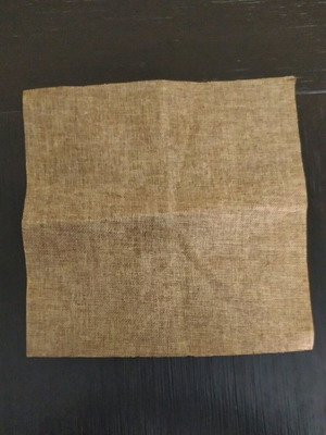 Christmas fabric straw like new