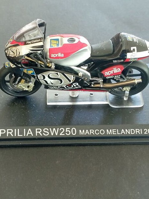 Μηχανάκι Aprilia RSW 250 Marco Melandri 2002 συλλεκτικό σαν καινούργιο