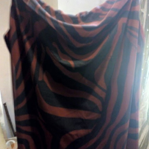 Zebra Print Slip Maxi Dress like new, medium to large size