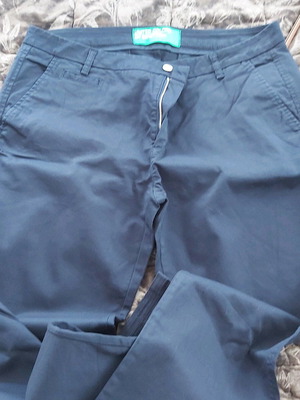 Benetton Παντελόνι 5XL σαν καινούργιο, μπλε