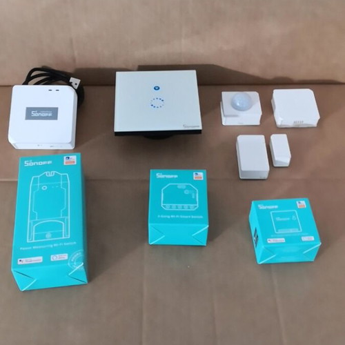 Sonoff smart home entry set 8 items like new