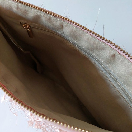 Pink bag with detachable strap new