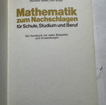 Mathematik zum Nachschlagen German math book like new
