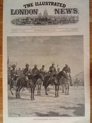 Illustrated London News used, pack of 5 newspapers