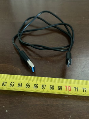 USB 3.0 cable male to micro USB male 75 cm like new