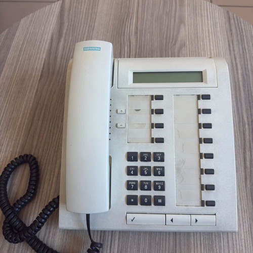 Siemens Optiset E Standard digital office phone used, wired