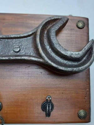 Unusual key holder hanger, 47x18 cm
