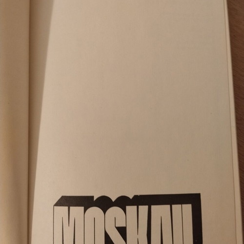 Moskau Wladimir Tschernow Travel Guide 1975 like new, German