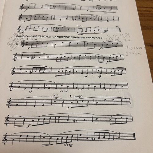 Melodic Exercises Solfege by A. Reuchsel Volume 4