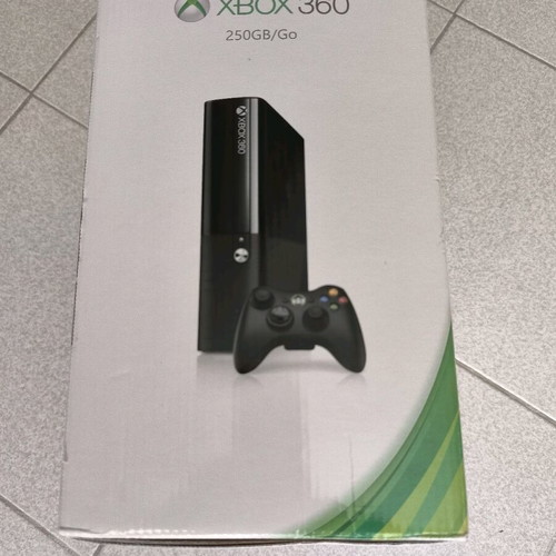Xbox 360 E packaging box used, without internal dividers