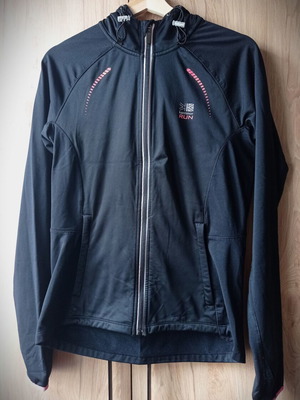 Karrimor jacket like new, running, size L, black and pink