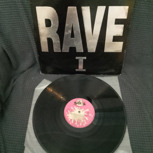 RAVE I vinyl used, electronic music