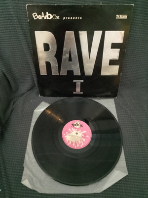 RAVE I vinyl used, electronic music