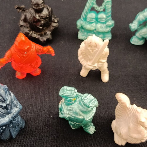 Exogini figures lot of 16 used
