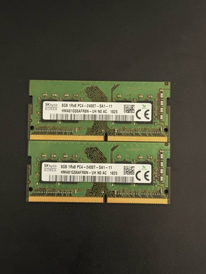Μνήμες Laptop 16GB (2x8) DDR4 SK Hynix 2400MHz σαν καινούργιο