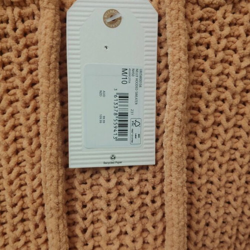 Billabong M oversized hoodie new, bright orange melon