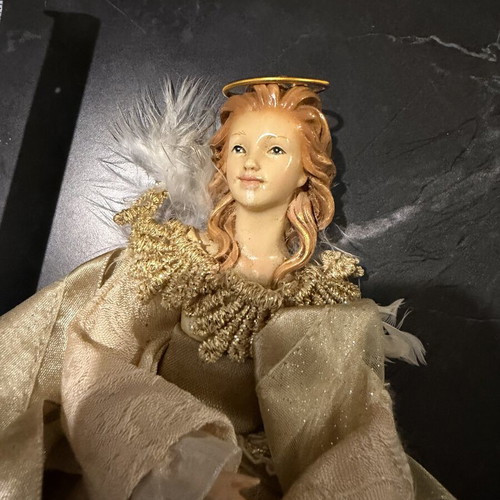 Porcelain angel figurine used