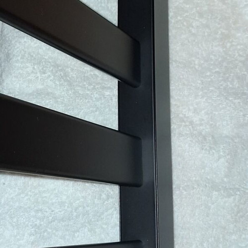 Electric Towel Warmer Radiator Black Touch Screen IPX4 New