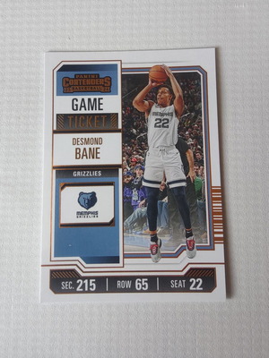 Κάρτα Desmond Bane 2023-24 Panini-Contenders Basketball νέα