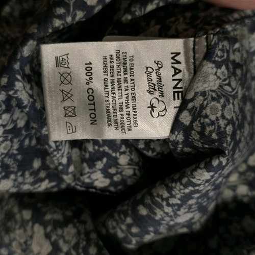Manetti men's shirt No 40 slim line like new, multicolor