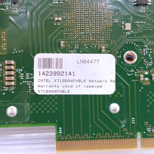 Intel X710DA4FHBLK Ethernet Converged Network Adapter 10GbE new