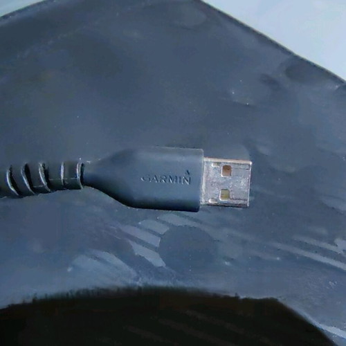 Garmin Vivomove HR charging cable like new, 50cm length, black