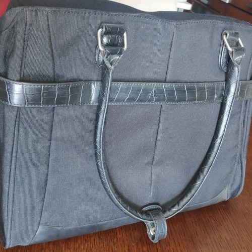 Samsonite working bag like new, black with shoulder straps