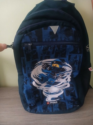 School bag used with visible defects