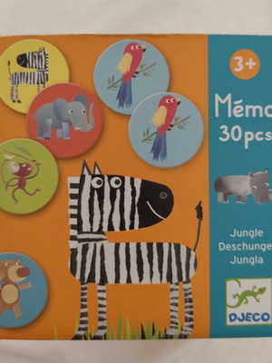 Djeco memory game with animals