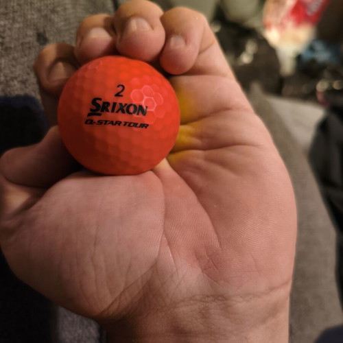 Srixon Q-Star Tour golf ball, number 2