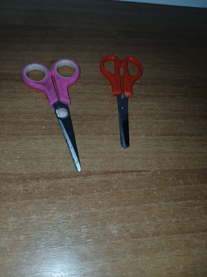 Scissors used, pack of two