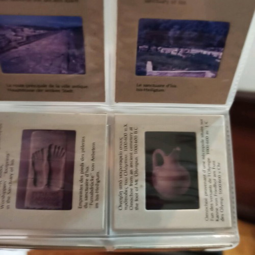 Dion slide set new, collectible with 6 color slides