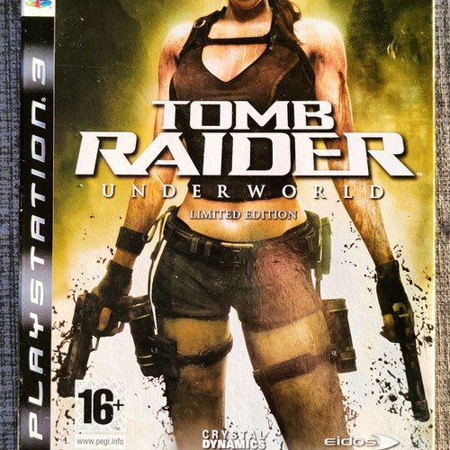 PS3 Tomb Raider Underworld Limited Edition Book like new